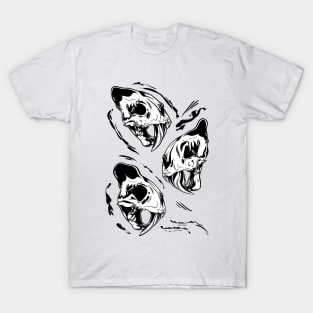 Saber-teethed Tigers Tattoo Flash T-Shirt